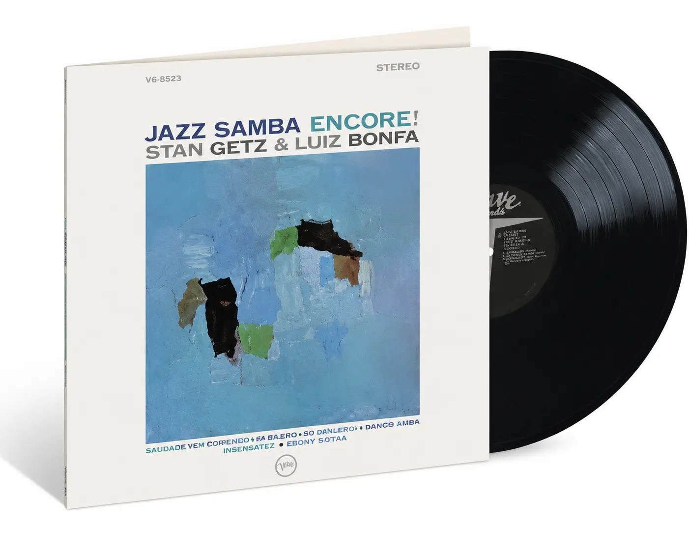 Stan Getz Luiz Bonfá Jazz Samba Encore Verve Acoustic Sounds Series 180g Vinyl LP Album Cover