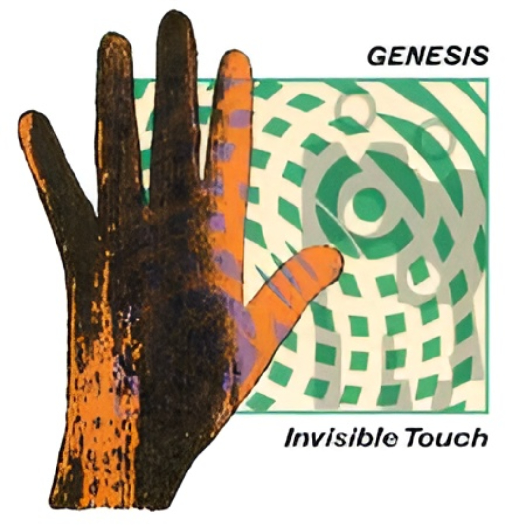 Genesis Invisible Touch vinyl LP album cover