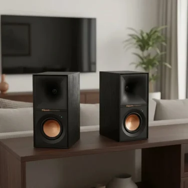 Klipsch R-40PM Powered Bluetooth Bookshelf Speakers