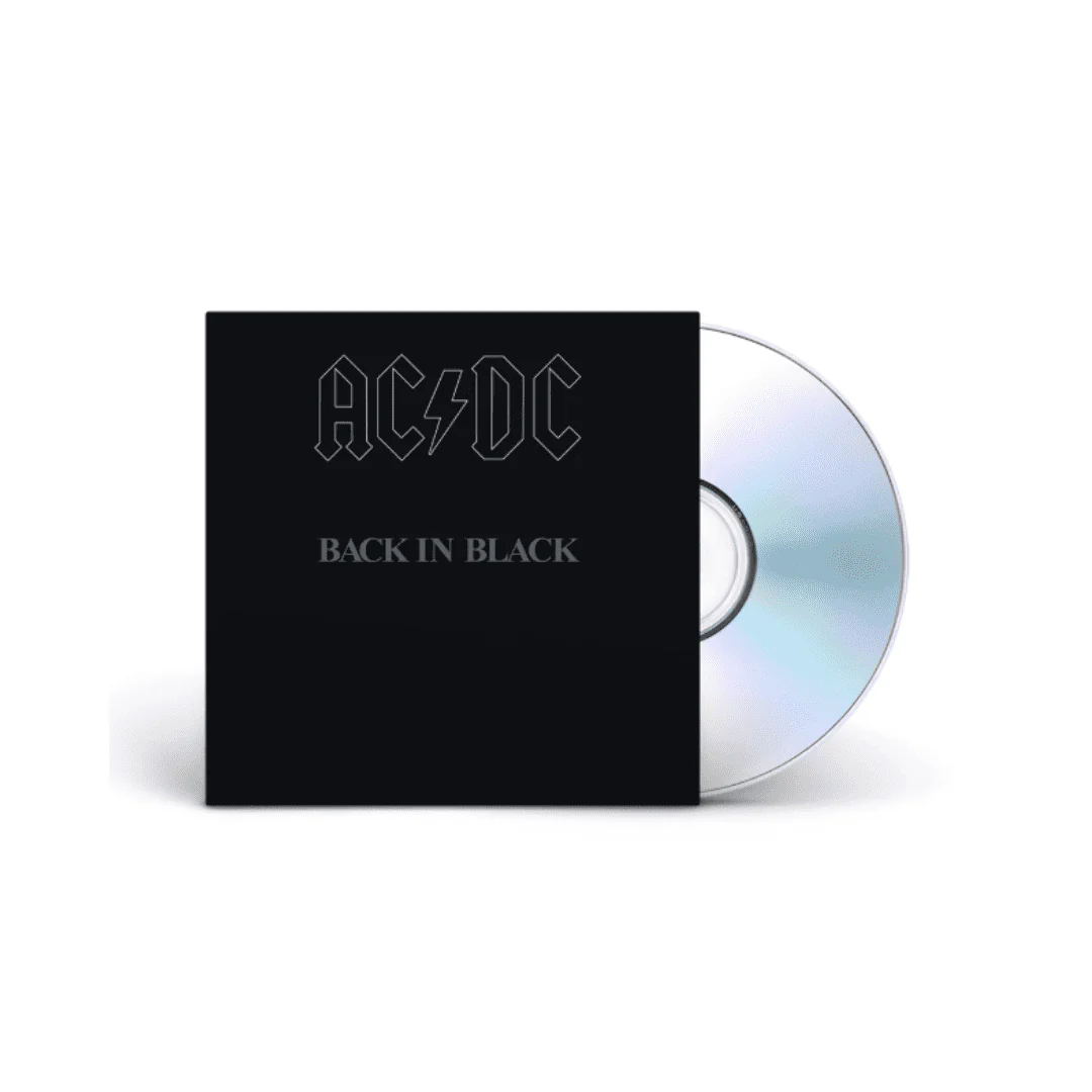 AC-DC Back In Black classic rock CD