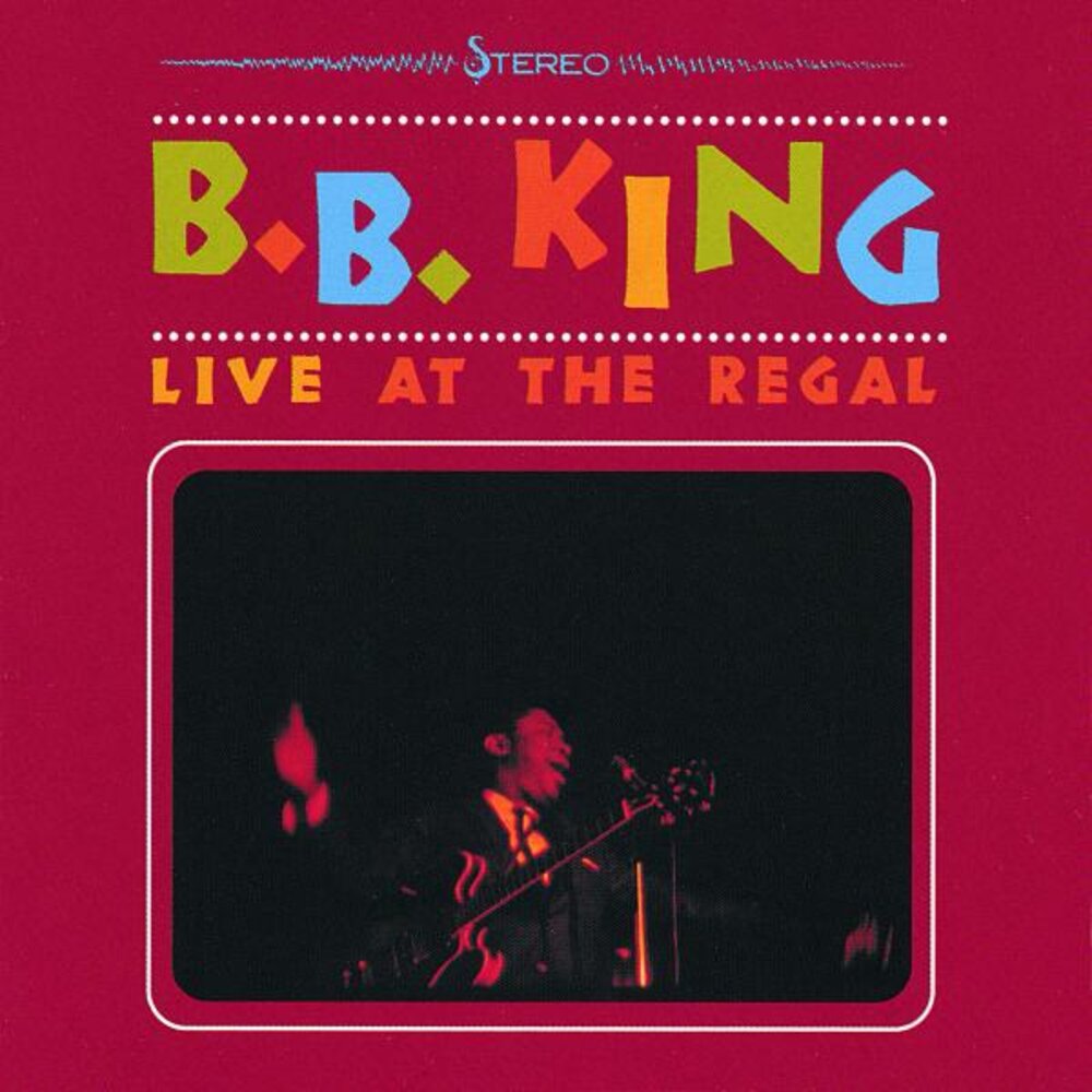 B.B. King Live At The Regal LP album cover
