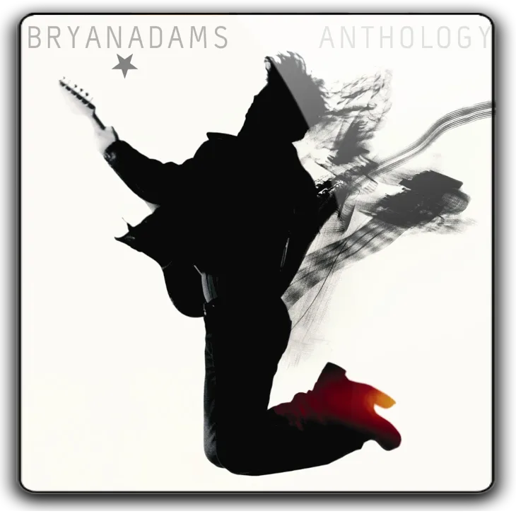 Bryan Adams Anthology 2CD greatest hits album cover