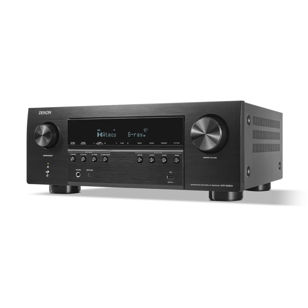 Denon AVR-S980H 7.2 Channel 8K AV Receiver