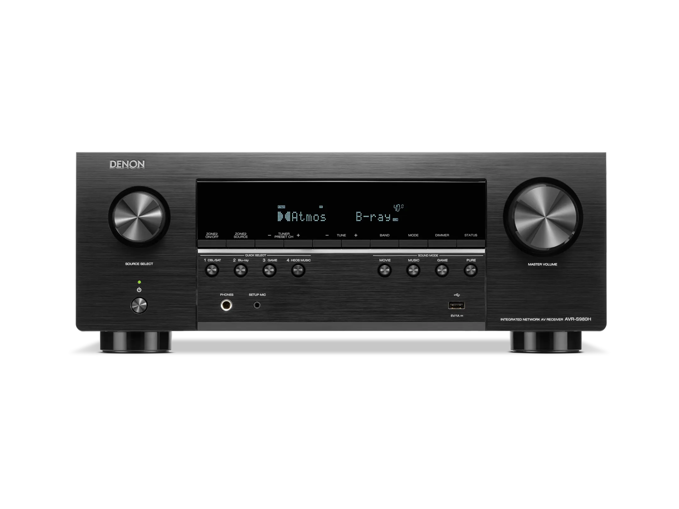Denon AVR-S980H Front View
