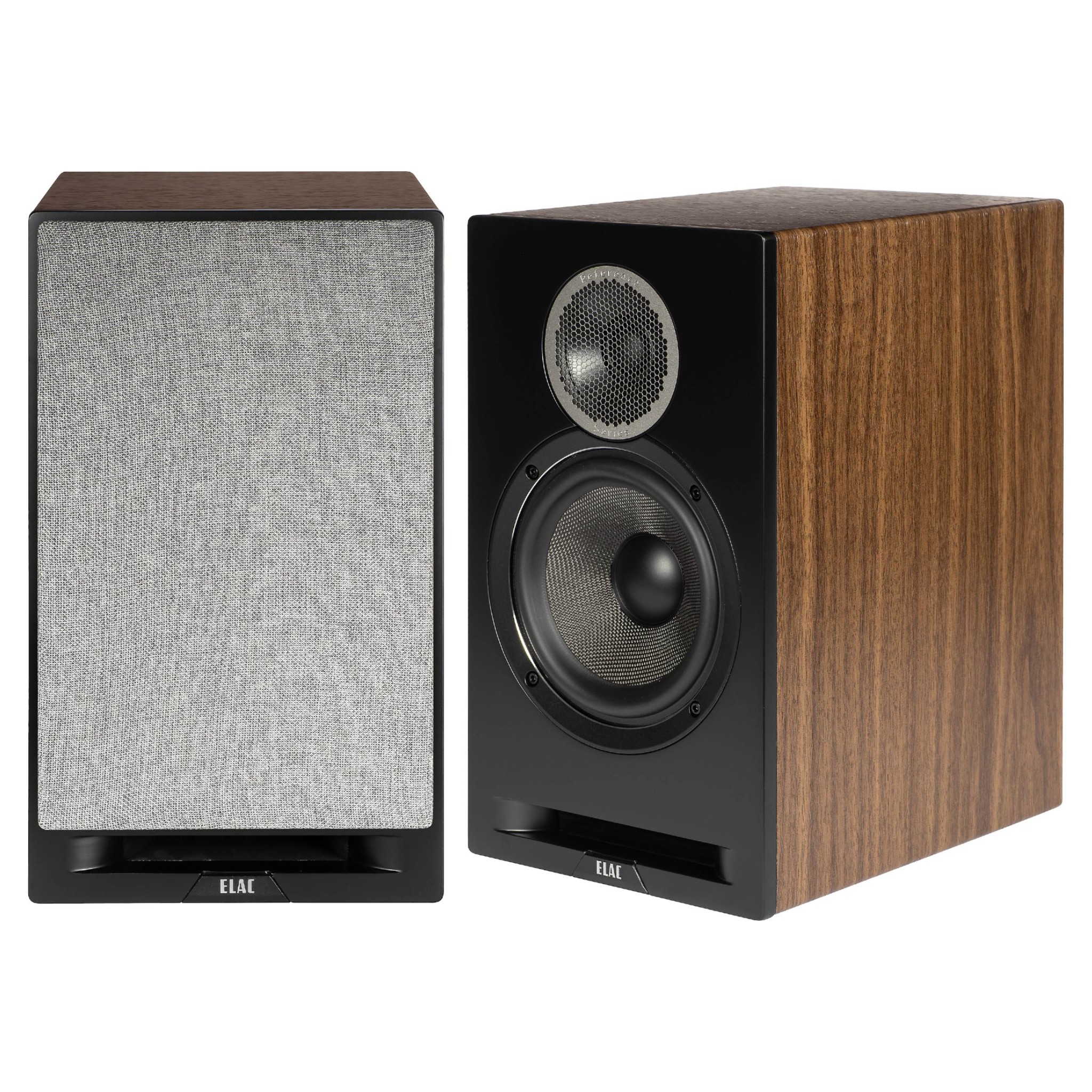 ELAC Debut Reference DBR62 bookshelf speakers with 6.5-inch aramid-fiber woofer