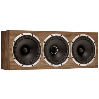 Fyne Audio F500S LCR speaker in walnut finish