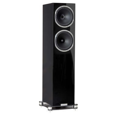 Fyne Audio F502SP floorstanding speaker in piano gloss black