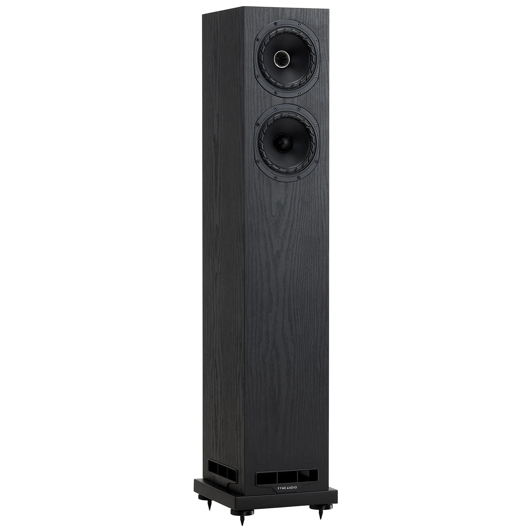Fyne Audio F55E floorstanding speaker Black Ash