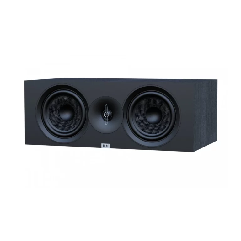 ELAC Debut 3.0 DC6.3 centre channel speaker with dual 6.5-inch aramid-fiber woofers
