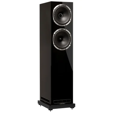 Fyne Audio F502S speaker pair black oak finish