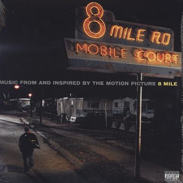 8 Mile Original Soundtrack LP cover featuring Eminem