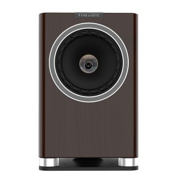 Fyne Audio F700 luxury bookshelf speaker with deep bass-WALNUT