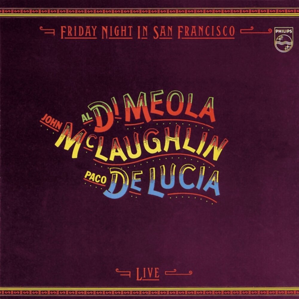 Friday Night in San Francisco CD cover live album