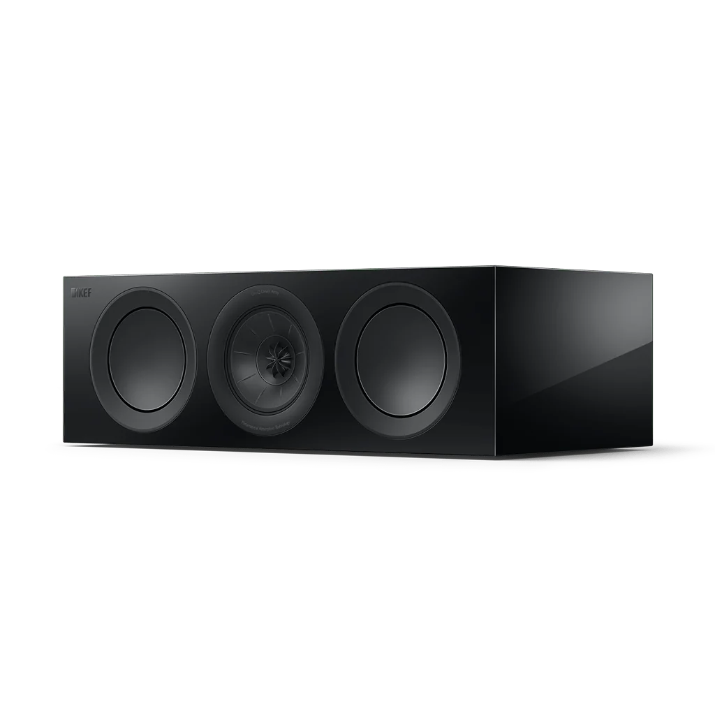 Close-up of KEF R2 Meta 12th generation Uni-Q driver array