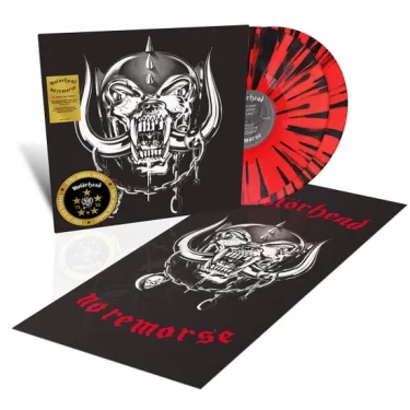 Motorhead - No Remorse (50th Anniversary Limited Edition Red & Black Splatter Colored Vinyl + Poster)