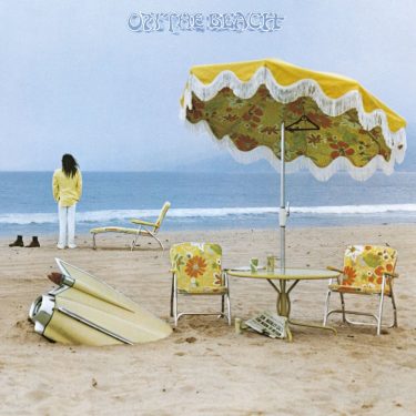 Neil Young On The Beach remastered album artwork.