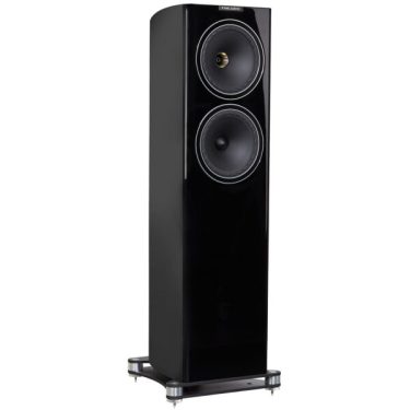 Fyne Audio F702 floorstanding speaker in Piano Gloss Black