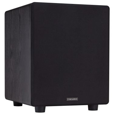 Fyne Audio F3-12 active subwoofer in Black Ash