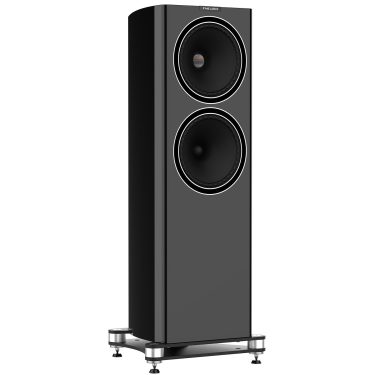 Fyne Audio F704 floorstanding speaker in Piano Gloss Black