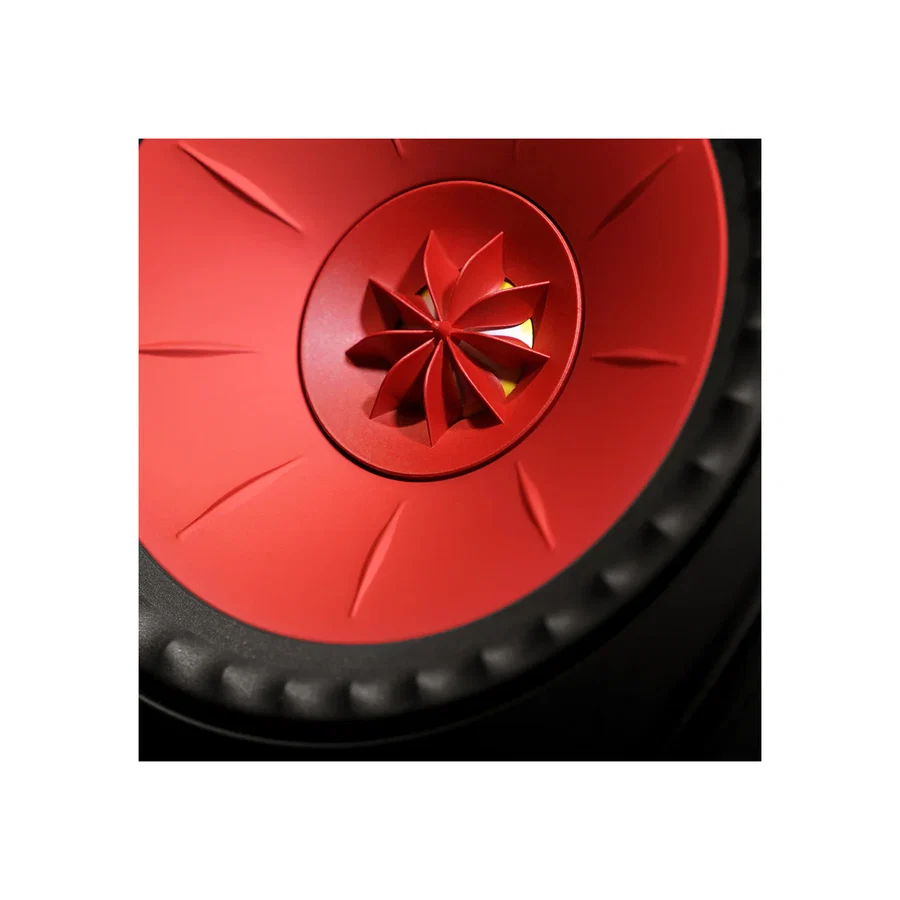 Close-up of KEF EGG Duo 11th Generation Uni-Q driver in Black