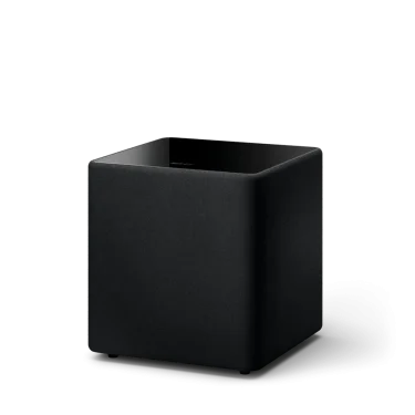 KEF Kube 10 MIE subwoofer in Black front view