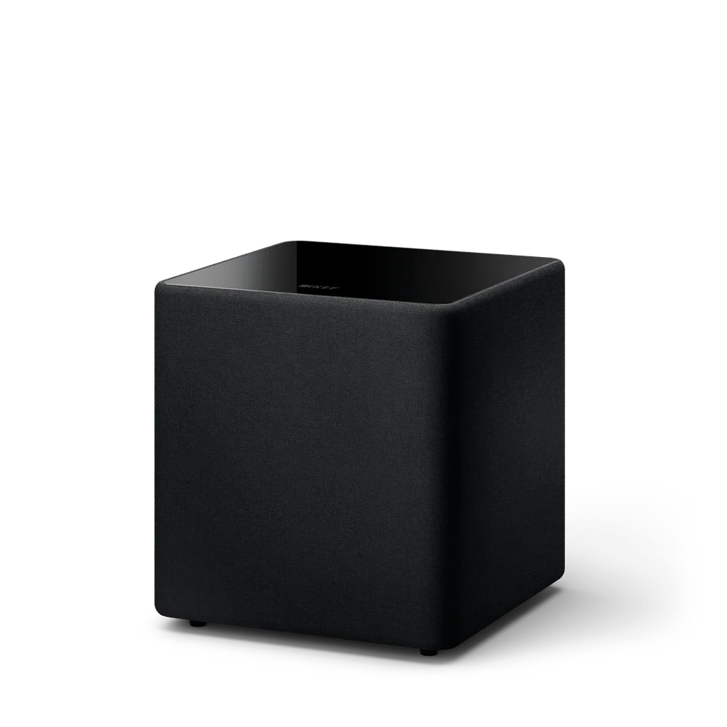 KEF Kube 10 MIE subwoofer in Black front view