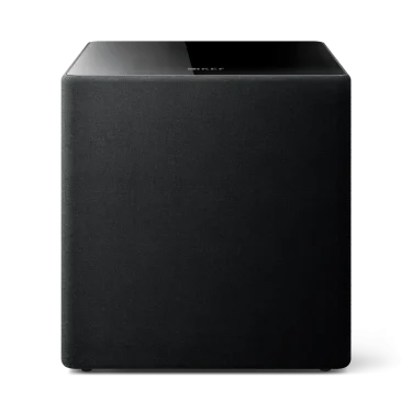 KEF Kube 15 MIE flagship subwoofer in Black front view
