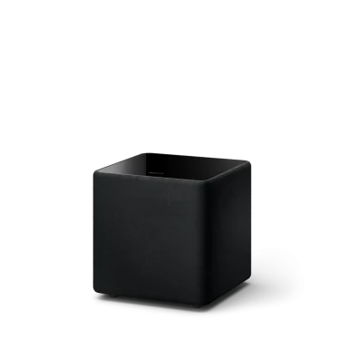 KEF Kube 8 MIE subwoofer in Black front view