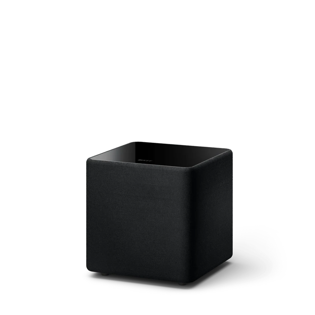 KEF Kube 8 MIE subwoofer in Black front view