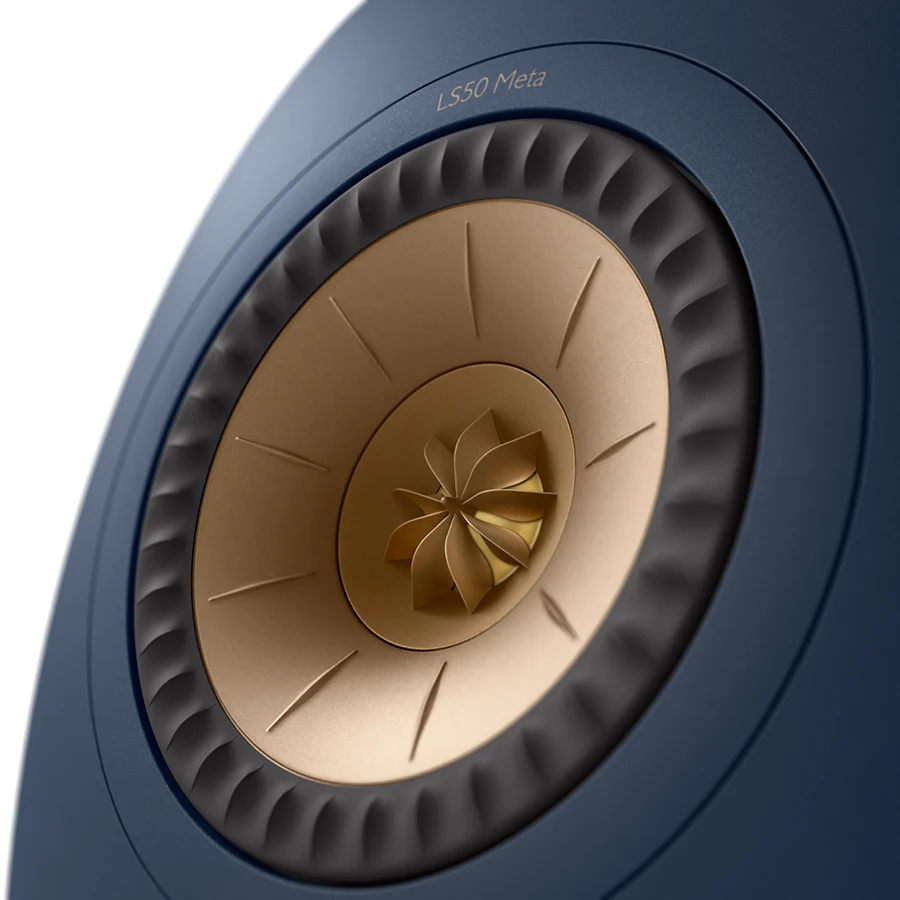 Kef LS50 META Bookshelf Speaker (Pair) (Royal Blue Special Edition) - Image 4