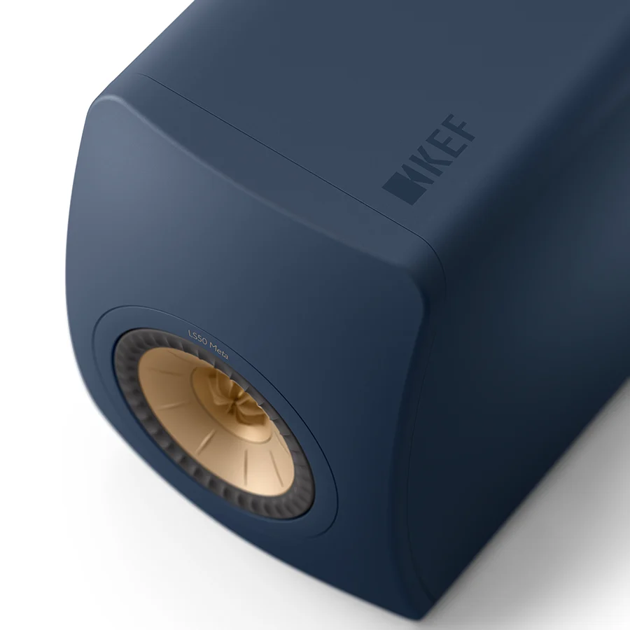 Close-up of KEF LS50 Meta Uni-Q driver with MAT technology