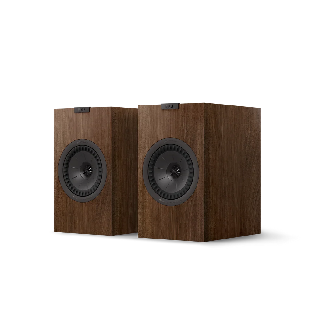 KEF Q3 Meta bookshelf speakers in Walnut finish