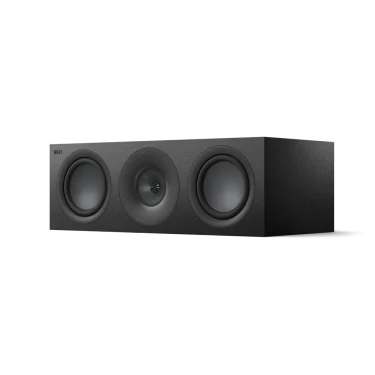 KEF Q6 Meta centre channel speaker in Satin Black front view