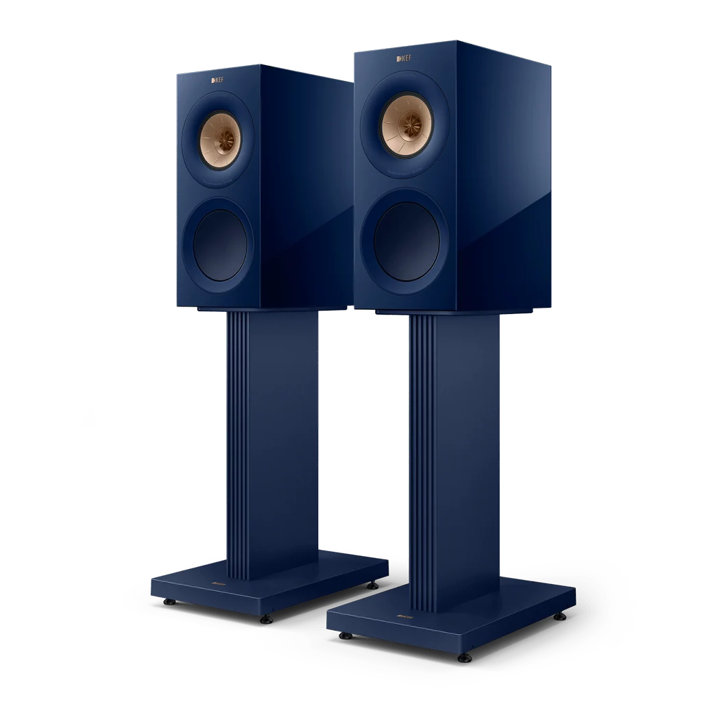 KEF R3 Meta bookshelf speakers in Indigo Gloss Special Edition finish