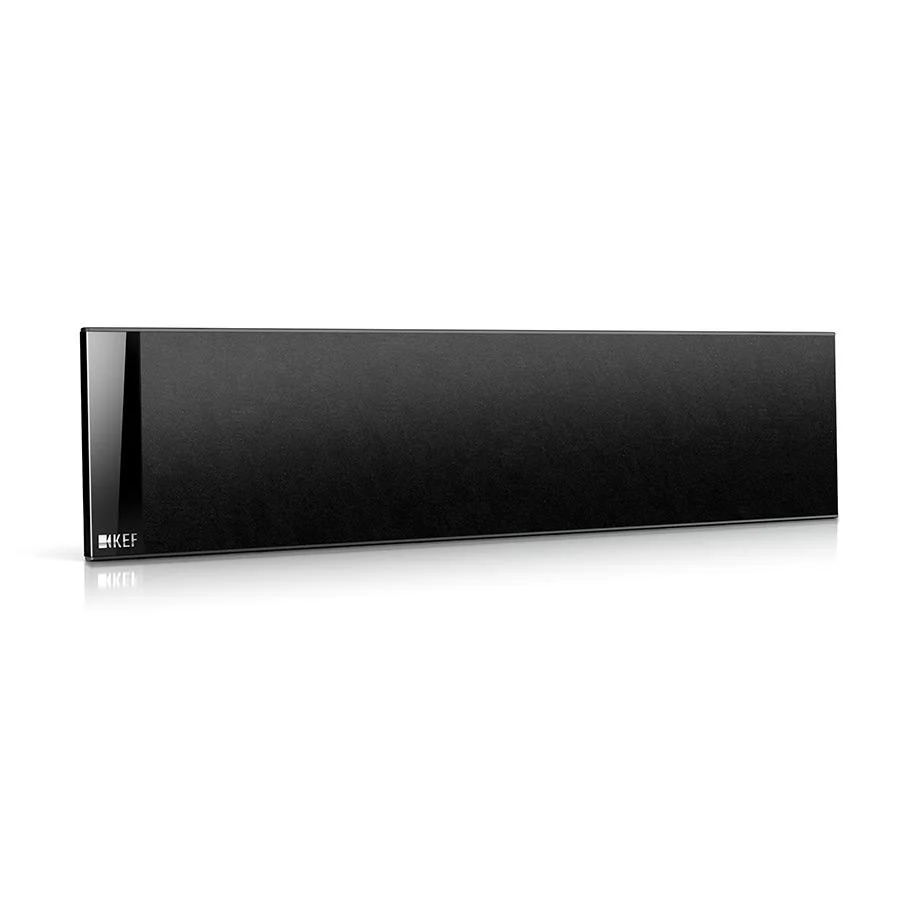 KEF T301c centre channel speaker in Black front view