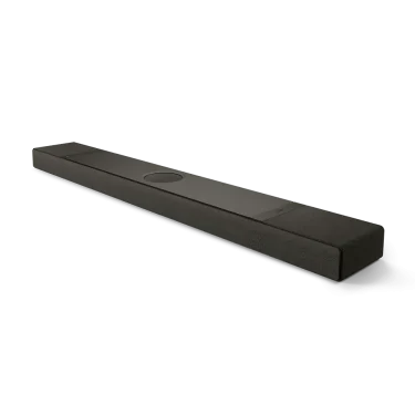 KEF XIO Soundbar front view with Dolby Atmos 5.1.2 channel design