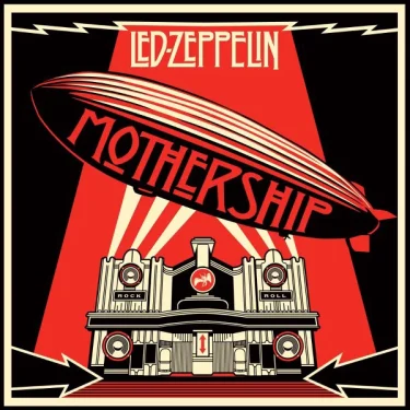 Led Zeppelin Mothership 4LP box set vinyl record album cover