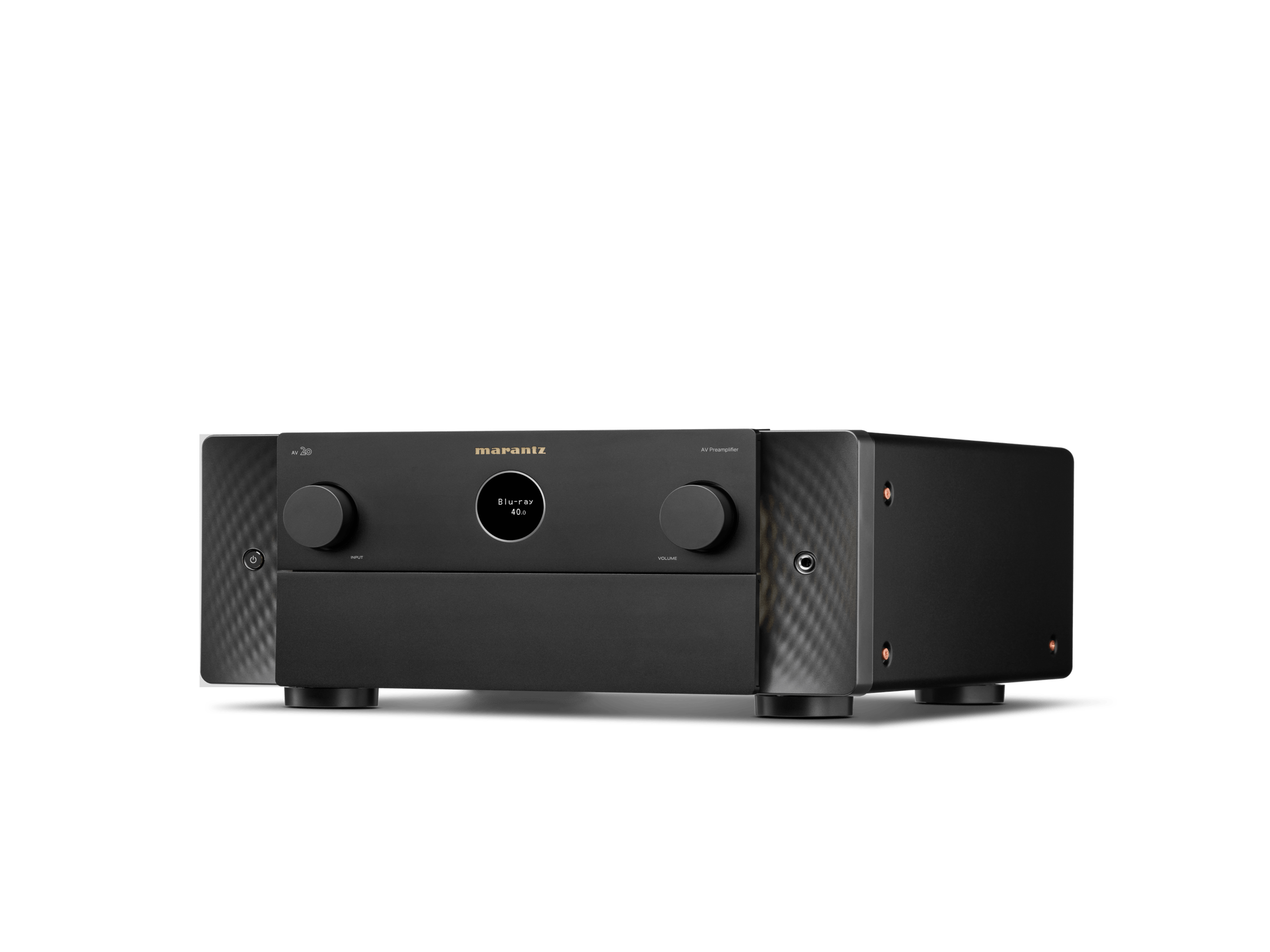 Marantz AV 20 Black AV preamplifier right side view