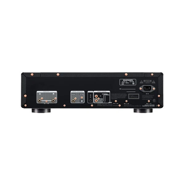 Marantz CD 60 Black CD player rear panel connections