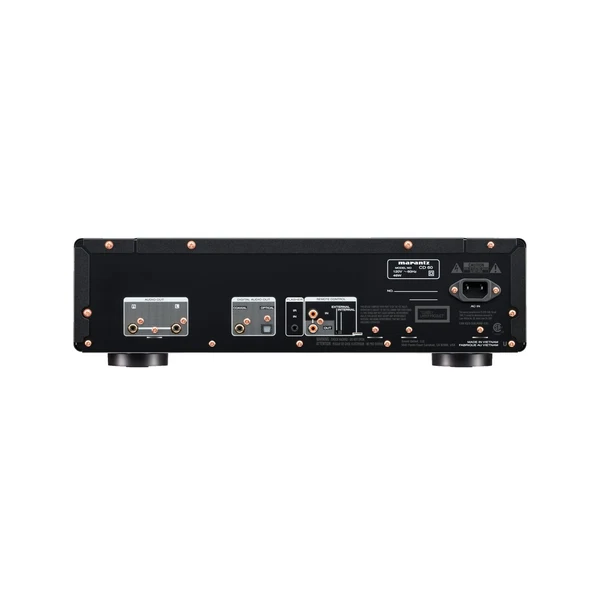 Marantz CD 60 Silver-Gold CD player rear panel connections