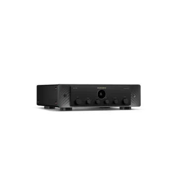 Marantz MODEL 50 Black pure analog integrated amplifier elevated view
