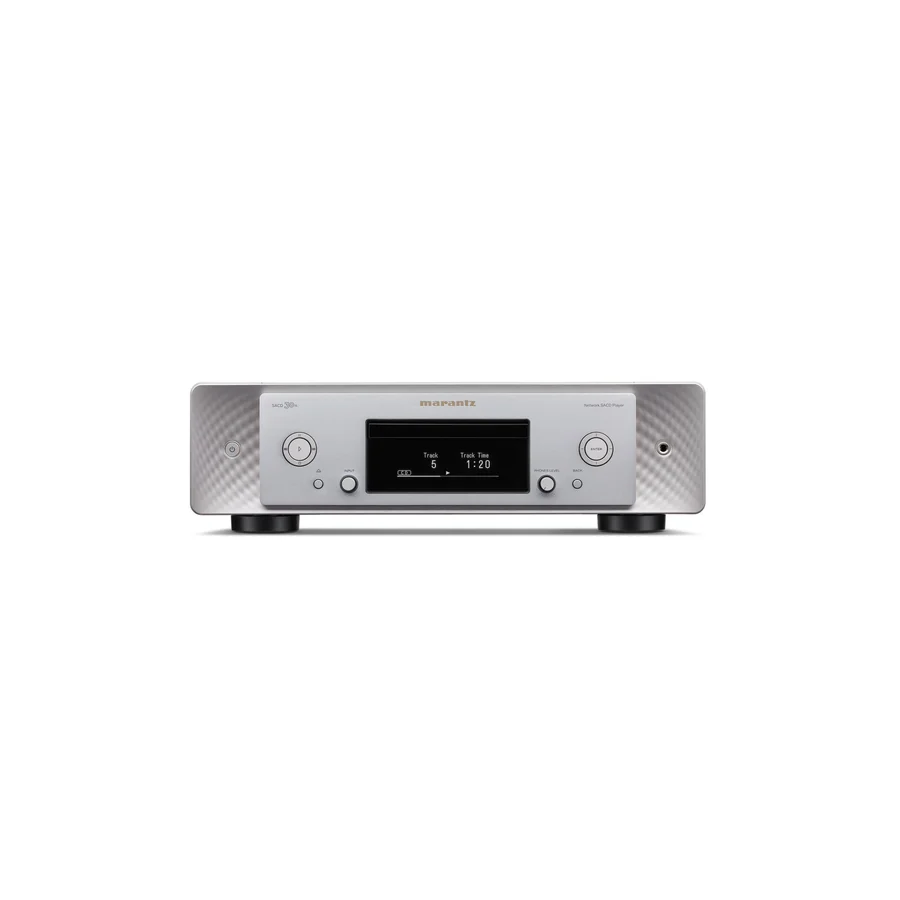 Marantz SACD 30n Silver-Gold network SACD CD player front view
