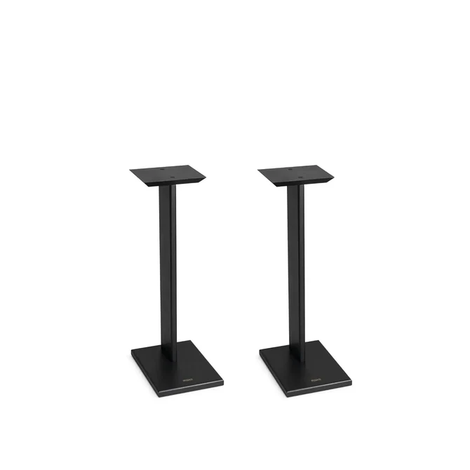 Rogers speaker stands for LS3/5a pair front view