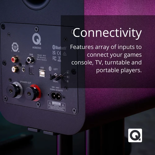 Q Acoustics M20 HD high-resolution stereo speaker system