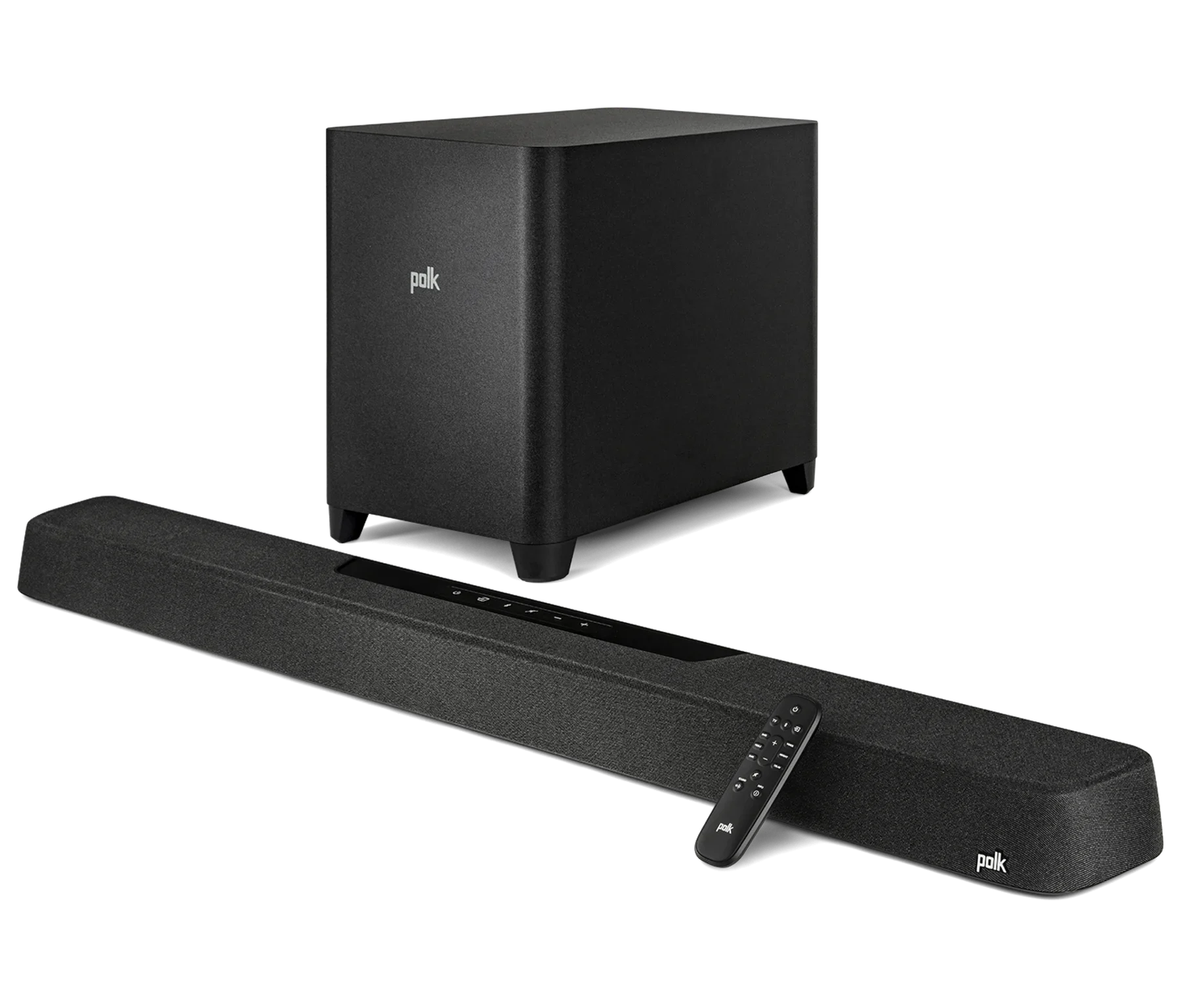 Polk Audio MagniFi Max AX 5.1.2 Dolby Atmos Soundbar with Wireless Subwoofer