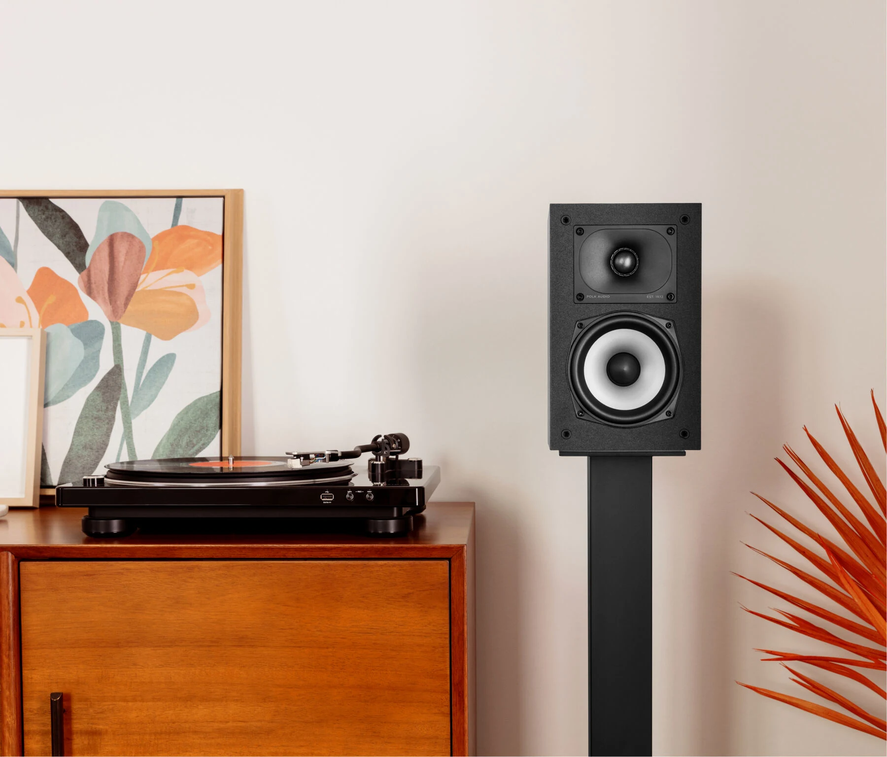 Polk Audio Monitor XT15 Black bookshelf speaker pair