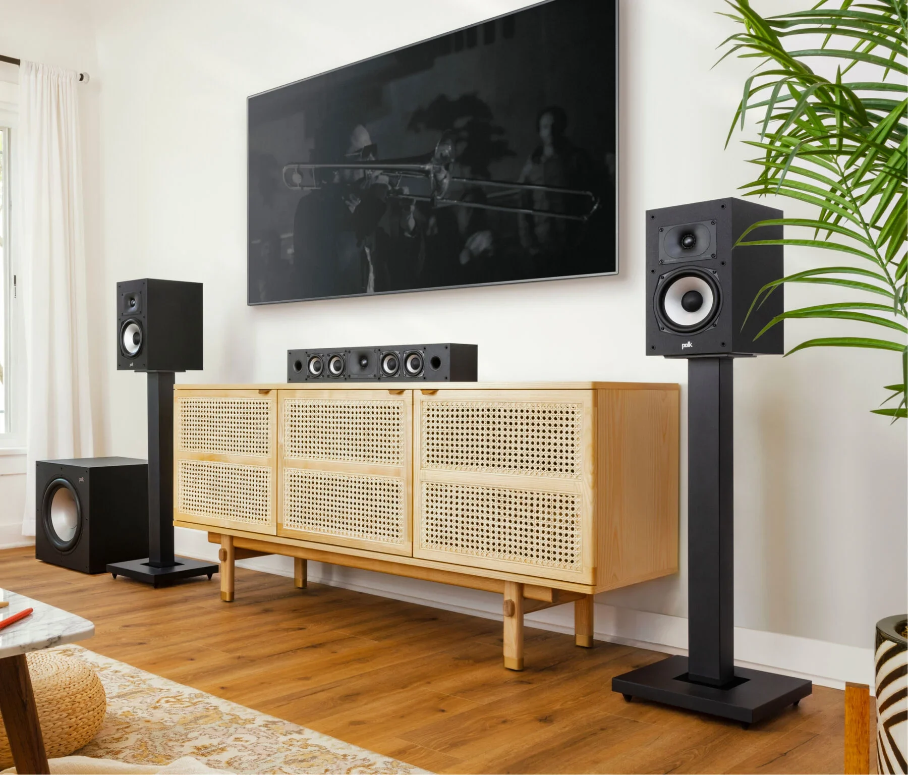 Polk Audio Monitor XT20 Black bookshelf speaker pair