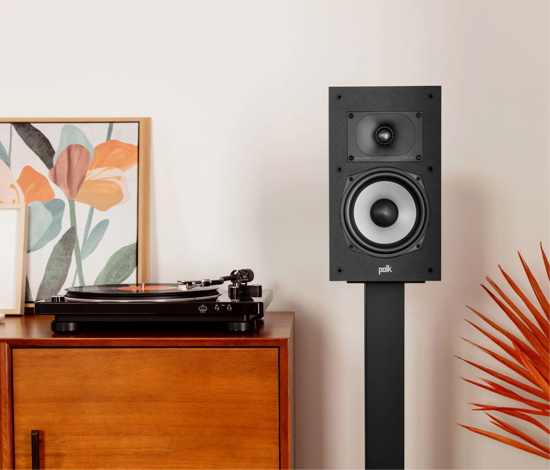Polk Audio Monitor XT20 Black bookshelf speaker pair