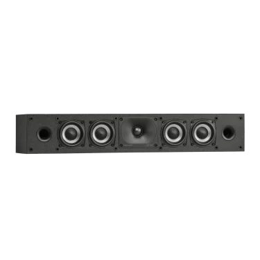 REAR Polk Audio Monitor XT35 Black center channel speaker
