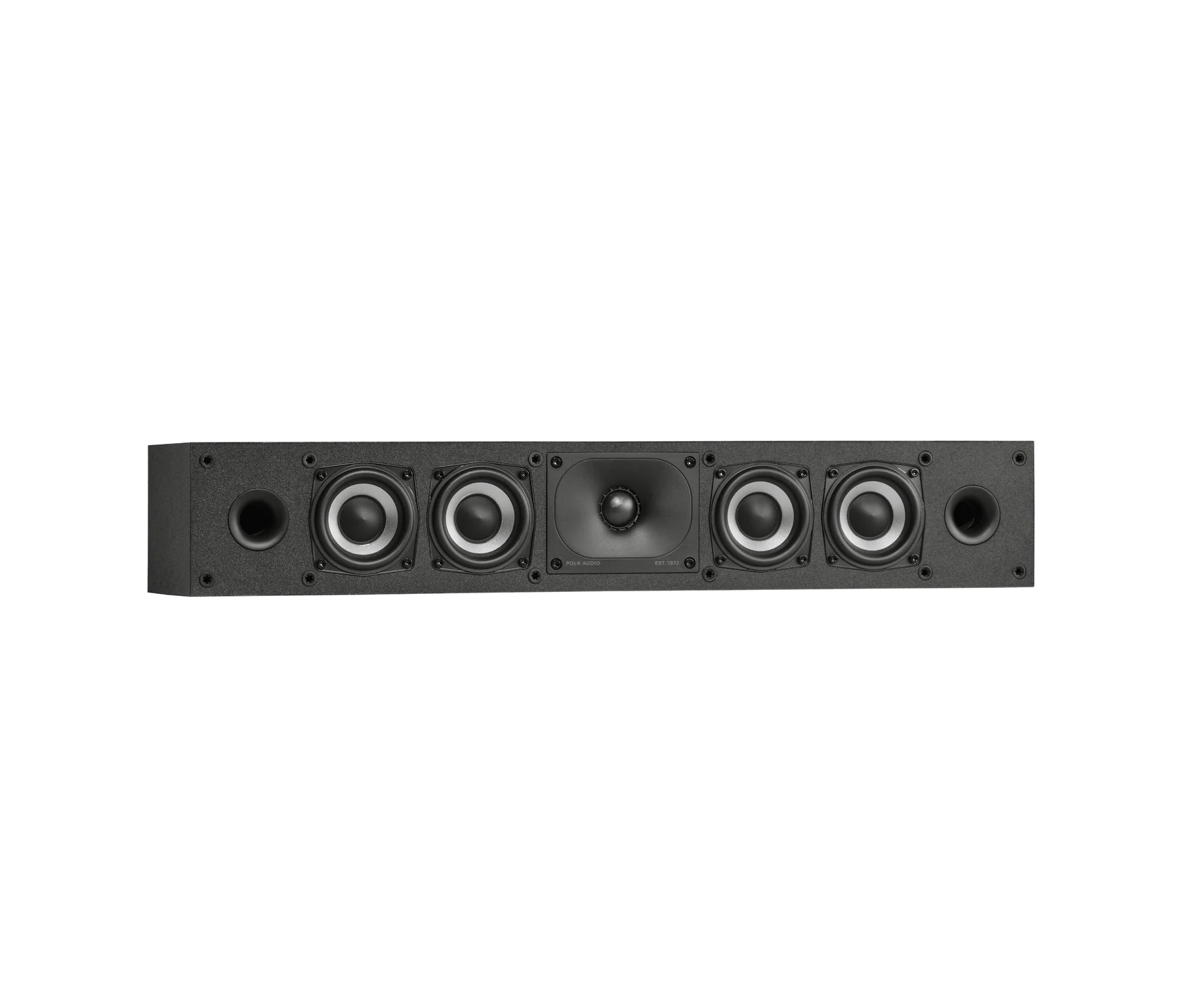 REAR Polk Audio Monitor XT35 Black center channel speaker